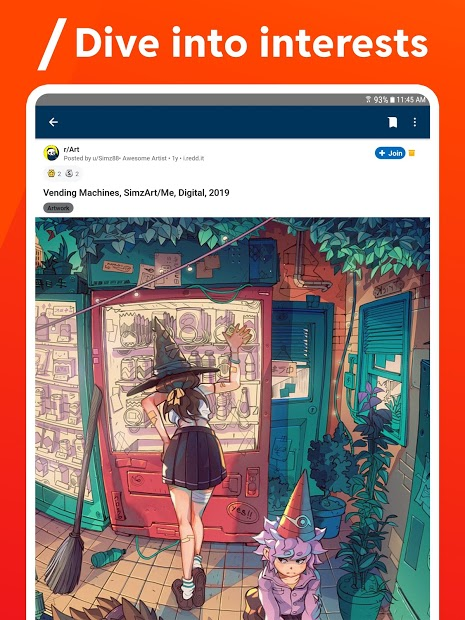 Screenshots Reddit - Ứng dụng diễn đàn thông tin và giải trí