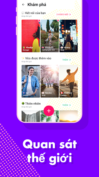 Screenshots Ablo - Ứng dụng kết bạn toàn cầu, trò chuyện, hẹn hò trực tuyến