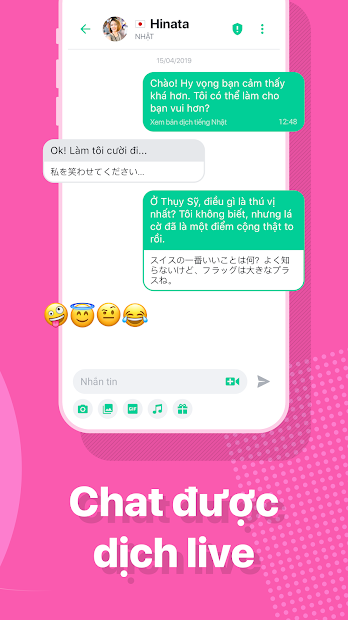 Screenshots Ablo - Ứng dụng kết bạn toàn cầu, trò chuyện, hẹn hò trực tuyến