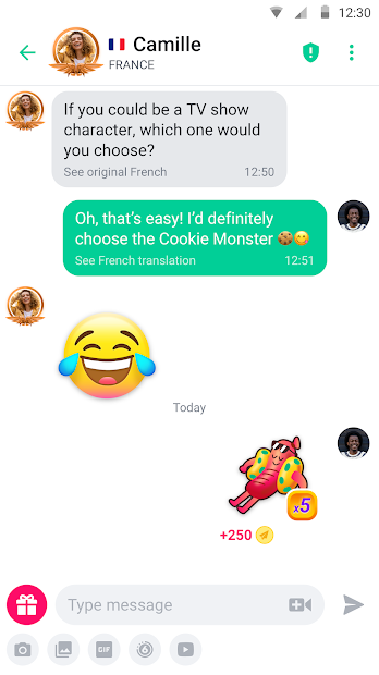 Screenshots Ablo - Ứng dụng kết bạn toàn cầu, trò chuyện, hẹn hò trực tuyến
