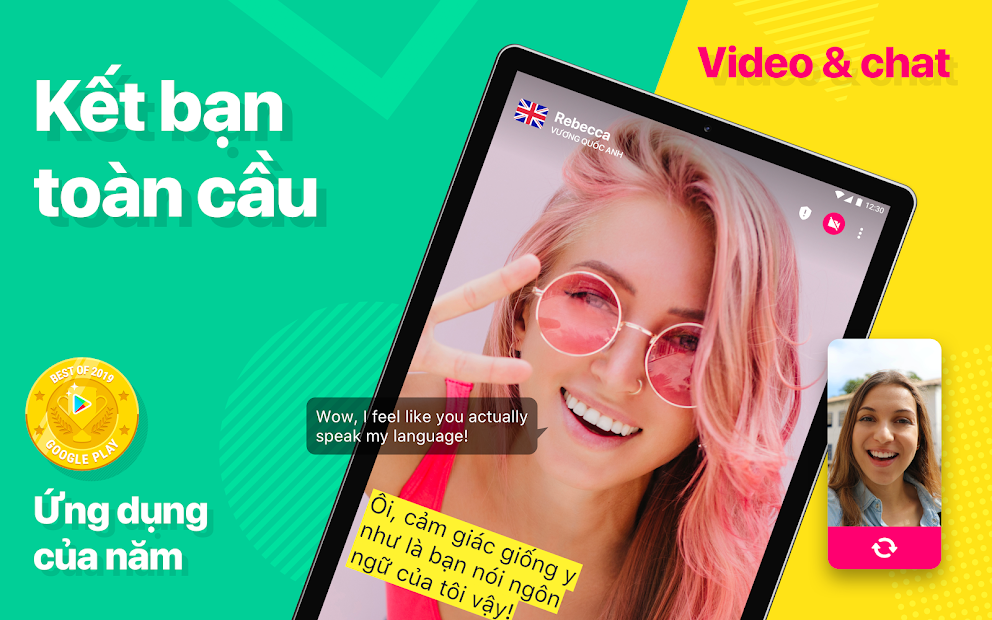 Screenshots Ablo - Ứng dụng kết bạn toàn cầu, trò chuyện, hẹn hò trực tuyến