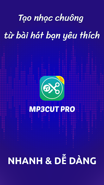 Screenshots Ringtone Maker Pro - Free Mp3 Cutter: Cắt nhạc MP3 làm nhạc chuông