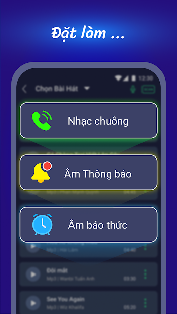 Screenshots Ringtone Maker Pro - Free Mp3 Cutter: Cắt nhạc MP3 làm nhạc chuông
