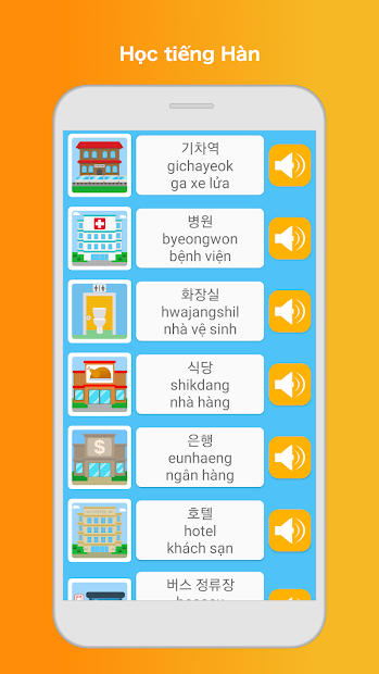 Screenshots Learn Korean - Ứng dụng học tiếng Hàn miễn phí