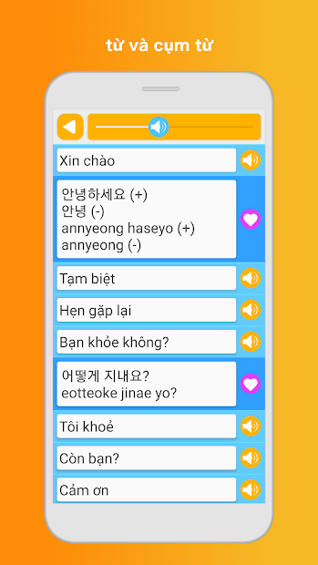 Screenshots Learn Korean - Ứng dụng học tiếng Hàn miễn phí