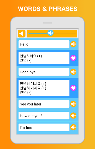 Screenshots Learn Korean - Ứng dụng học tiếng Hàn miễn phí