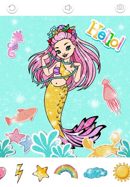 Ứng Dụng Mermaid Coloring Book - Sách Tô Màu Nàng Tiên Cá Cho Bé | Link Tải  Free, Cách Sử Dụng