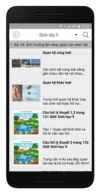 Screenshots Loigiaihay.com - Lời Giải Hay: Giải bài tập môn học cho tất cả các lớp