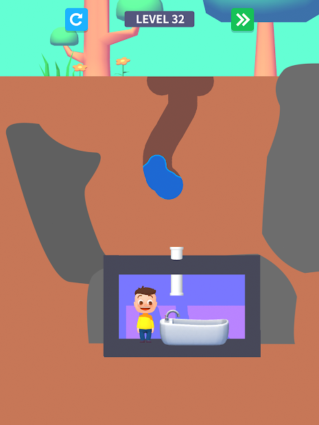 Screenshots Toilet Games 3D: Game hack não vui nhộn trên điện thoại