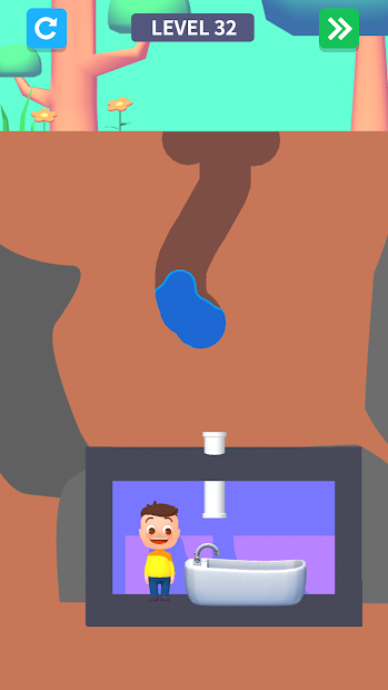Screenshots Toilet Games 3D: Game hack não vui nhộn trên điện thoại