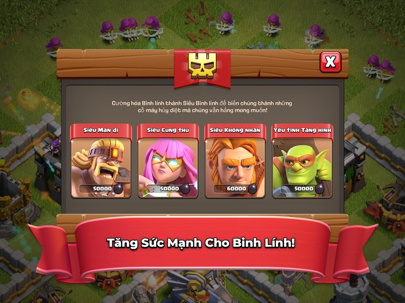 Ảnh chụp màn hình Clash of Clans - Cuộc chiến bang hội | Game chiến thuật di động