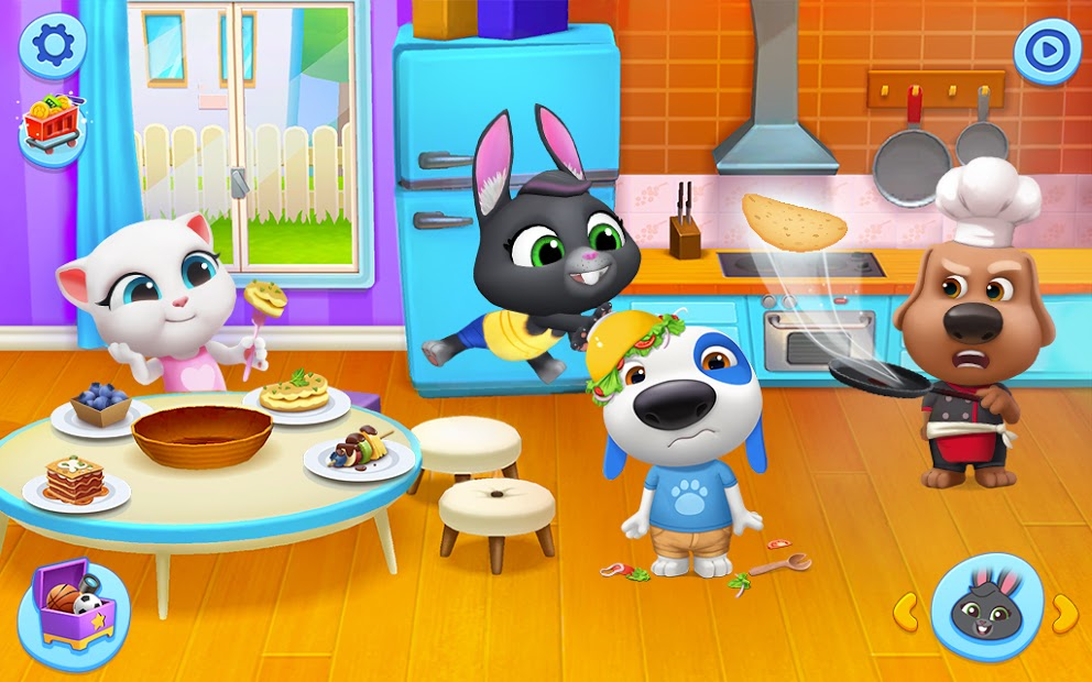 Screenshots My Talking Tom Friends - Game mèo Tom và những người bạn