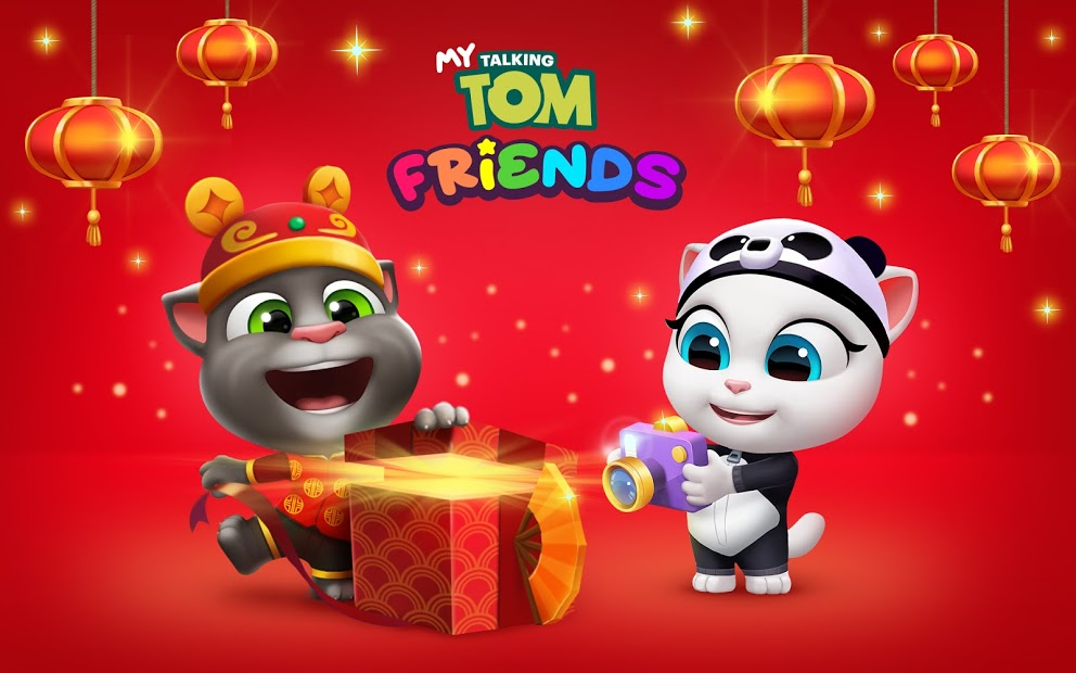 Screenshots My Talking Tom Friends - Game mèo Tom và những người bạn