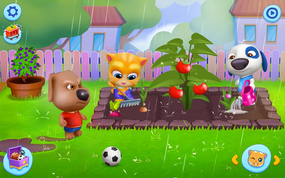 Screenshots My Talking Tom Friends - Game mèo Tom và những người bạn