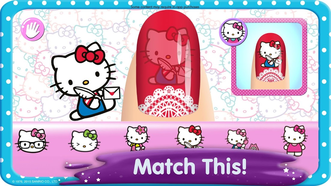 Tải game Hello Kitty Nail Salon: Sơn móng tay mèo Kitty dễ thương | Hướng  dẫn cách chơi