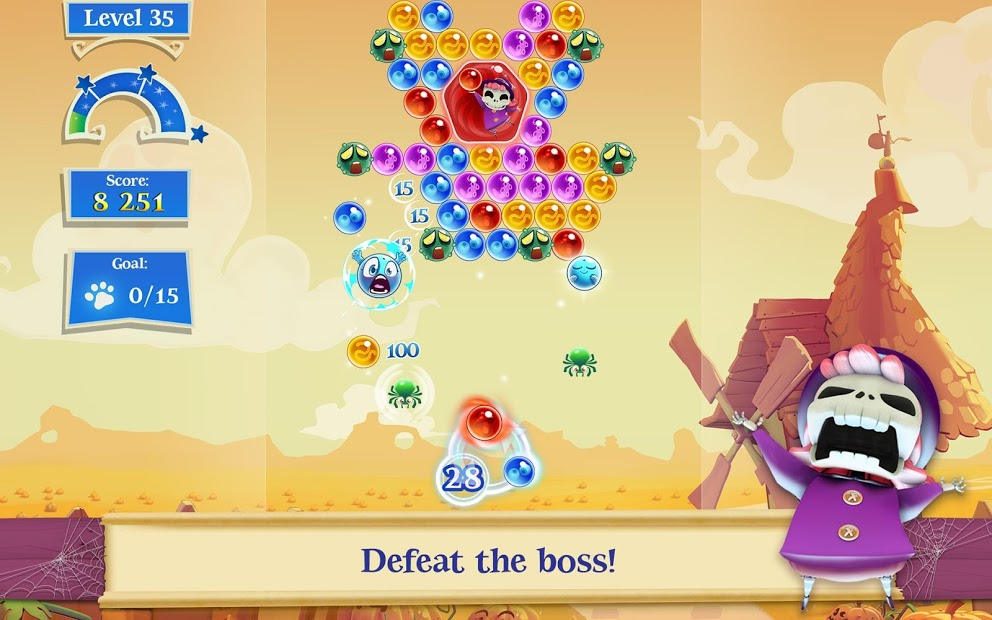 Screenshots Bubble Witch 2 Saga: Game phù thủy bắn bóng huyền thoại