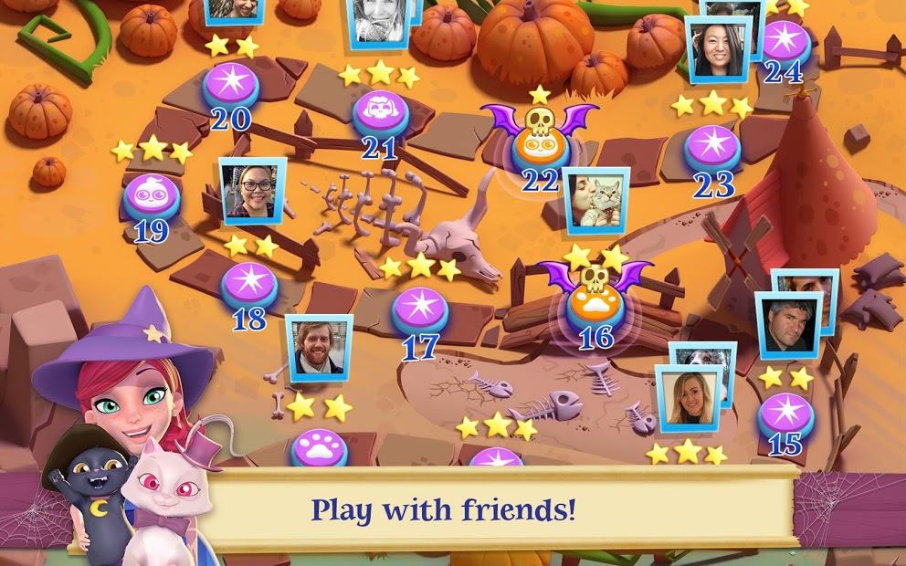 Screenshots Bubble Witch 2 Saga: Game phù thủy bắn bóng huyền thoại