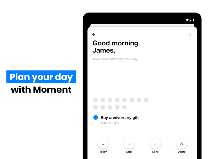 Screenshots Any.do: Ứng dụng ghi chú, nhắc nhở cho điện thoại
