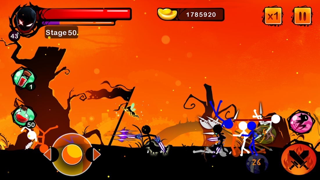 Screenshots Stickman Ghost: Ninja người que | Game offline