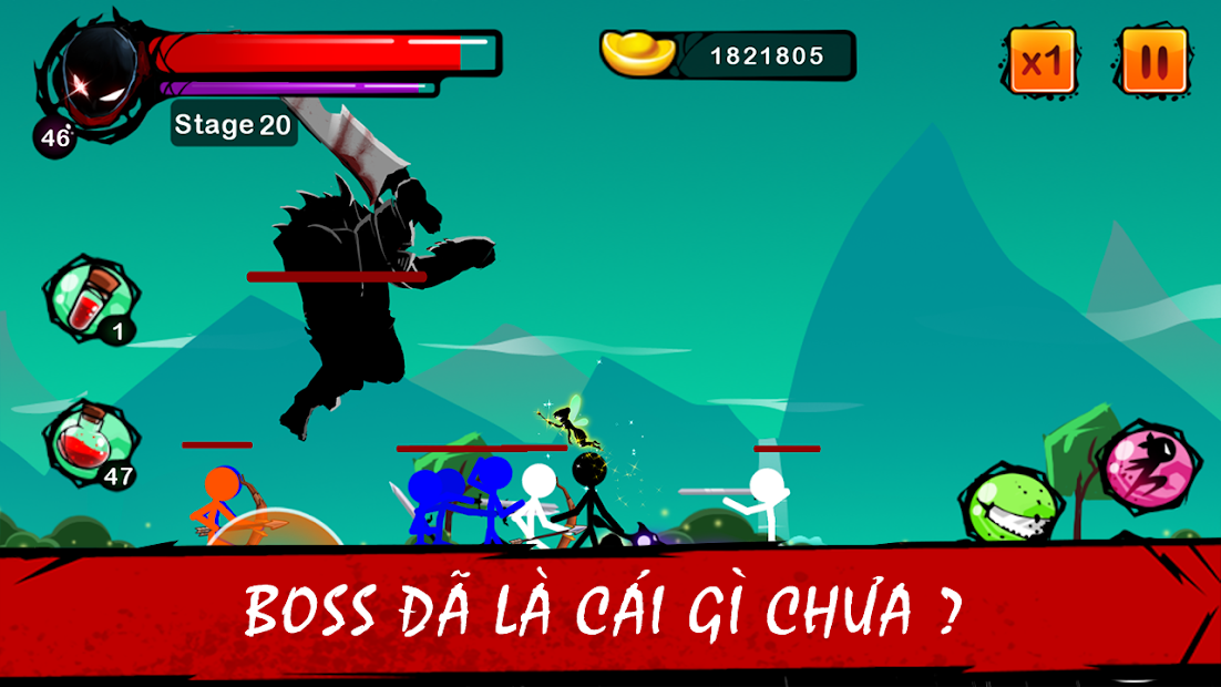 Screenshots Stickman Ghost: Ninja người que | Game offline