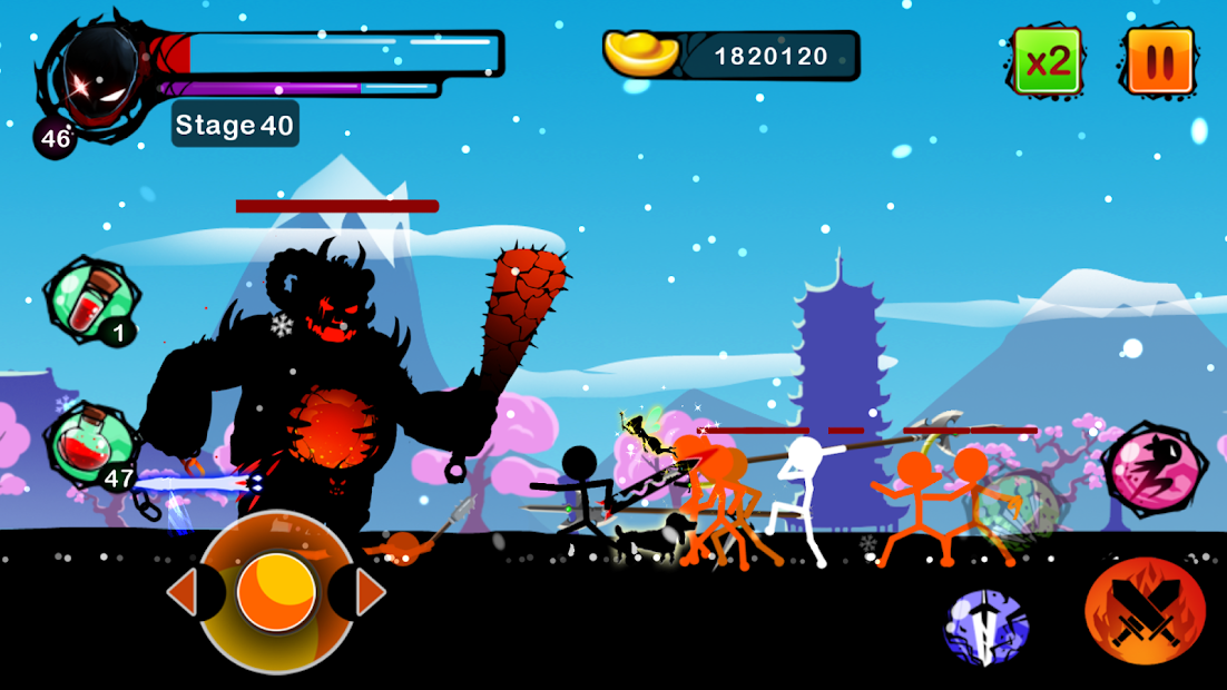 Screenshots Stickman Ghost: Ninja người que | Game offline