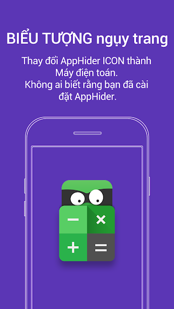 Screenshots App Hider: Ẩn ứng dụng, dùng 2 tài khoản Zalo, Facebook trên 1 thiết bị