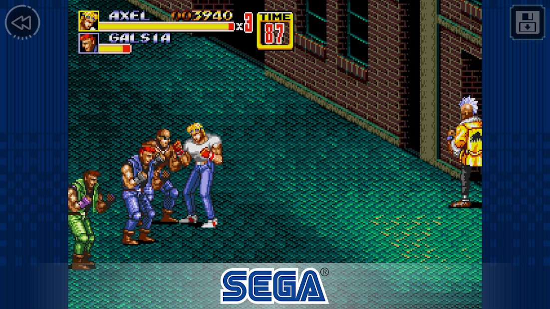 Screenshots Streets of Rage 2 Classic - Game Cuộc Chiến Đường Phố 2