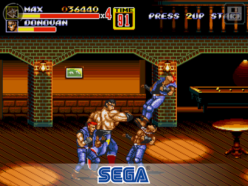 Screenshots Streets of Rage 2 Classic - Game Cuộc Chiến Đường Phố 2