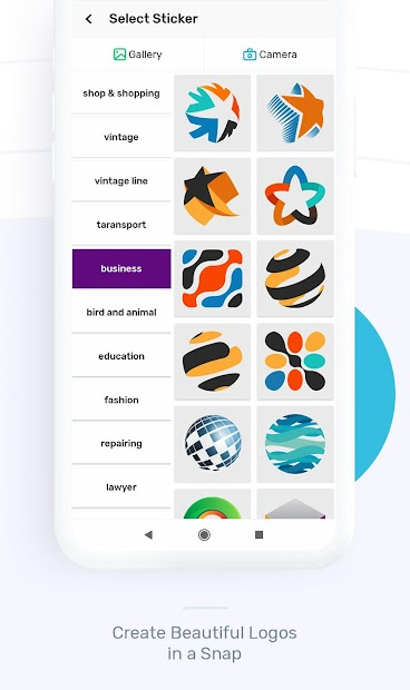 Screenshots Logo Maker: Ứng dụng thiết kế logo nghệ thuật độc đáo