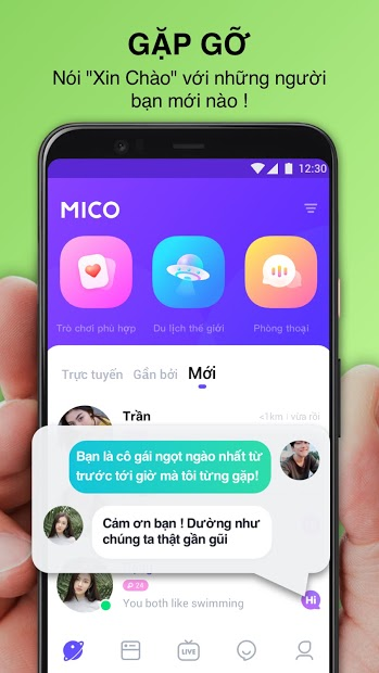 Screenshots MICO - Ứng dụng hẹn hò, trò chuyện, kết bạn, tìm người yêu