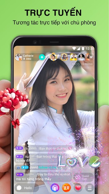 Screenshots MICO - Ứng dụng hẹn hò, trò chuyện, kết bạn, tìm người yêu