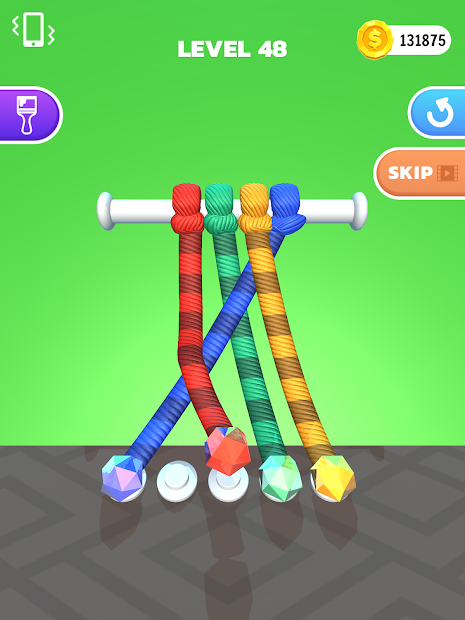 Screenshots Tangle Master 3D: Game giải đố bậc thầy gỡ rối dây 3D