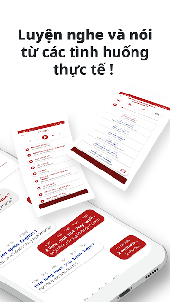 Screenshots Learn English: Ứng dụng học tiếng Anh PORO, luyện nghe nói tiếng Anh