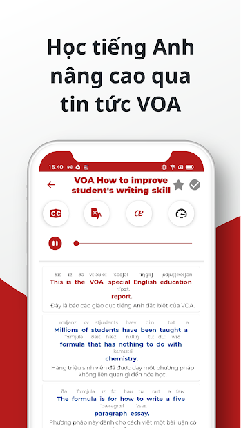 Screenshots Learn English: Ứng dụng học tiếng Anh PORO, luyện nghe nói tiếng Anh