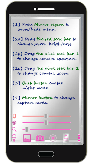 Screenshots Mirror Camera - Ứng dụng soi gương và chụp ảnh