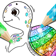 Ứng dụng Glitter Coloring Book - Sác tô màu cho bé | Link tải free ...