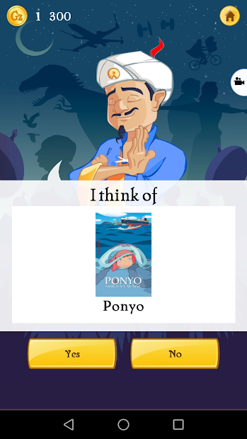 Screenshots Akinator: Game thần đèn Akinator đoán suy nghĩ của bạn