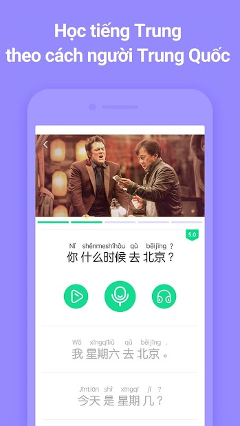 Screenshots HelloChinese -  Ứng dụng học tiếng Trung cơ bản cho người mới bắt đầu