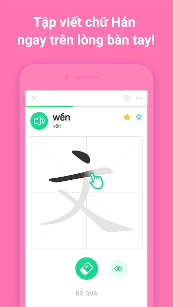 Screenshots HelloChinese -  Ứng dụng học tiếng Trung cơ bản cho người mới bắt đầu