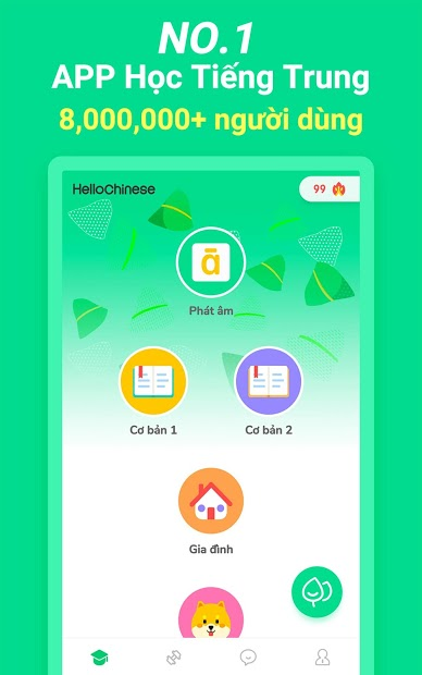 Screenshots HelloChinese -  Ứng dụng học tiếng Trung cơ bản cho người mới bắt đầu