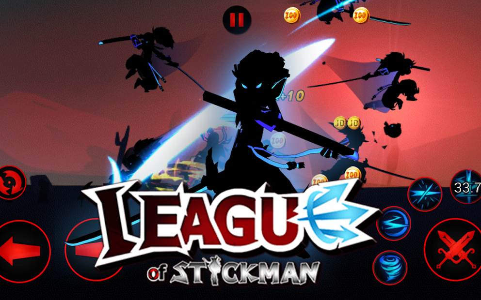 Screenshots League of Stickman:the legends - Liên Minh người que | Game phiêu lưu