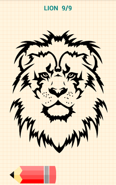 Screenshots How to Draw Tattoos: Ứng dụng vẽ hình xăm theo từng bước