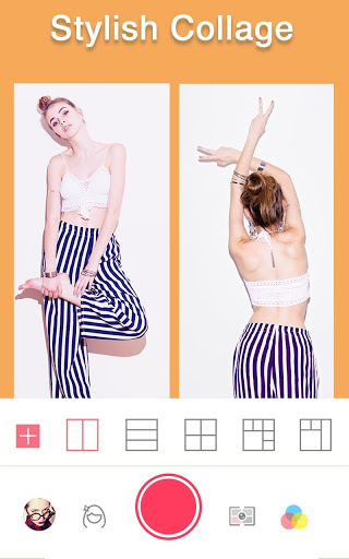 Screenshots Sweet Selfie - Ứng dụng chụp ảnh selfie và chỉnh sửa ảnh chuyên nghiệp