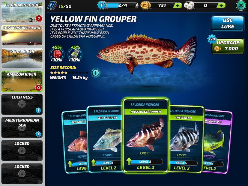Screenshots Fishing Clash: Game Câu Cá Thể Thao 3D
