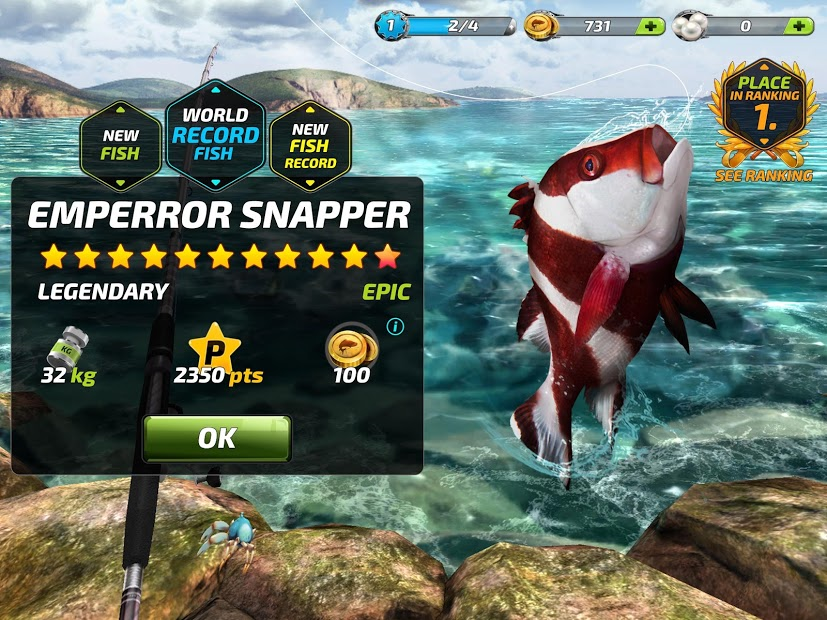 Screenshots Fishing Clash: Game Câu Cá Thể Thao 3D