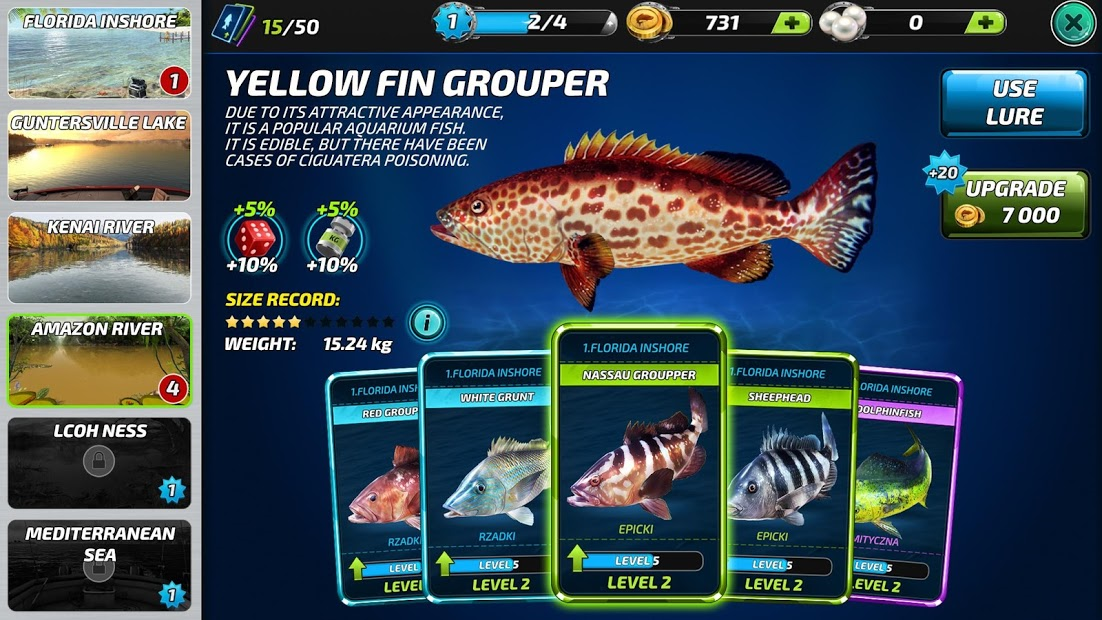 Screenshots Fishing Clash: Game Câu Cá Thể Thao 3D