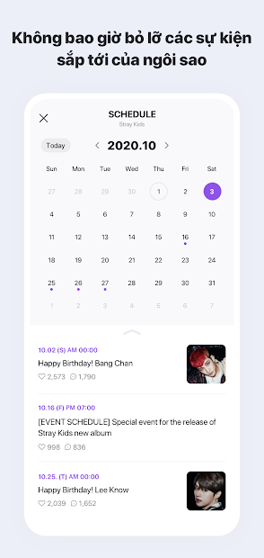 Screenshots V LIVE - Ứng dụng xem video, livestreams cùng thần tượng trên V LIVE