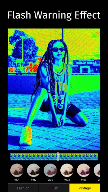 Screenshots 90s - Ứng dụng chỉnh sửa video Glitch & Vaporwave nghệ thuật