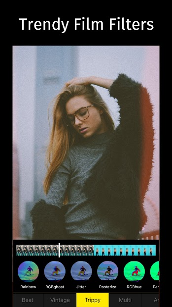 Screenshots 90s - Ứng dụng chỉnh sửa video Glitch & Vaporwave nghệ thuật