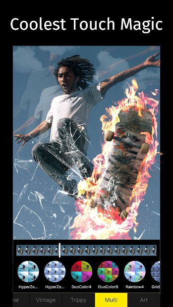 Screenshots 90s - Ứng dụng chỉnh sửa video Glitch & Vaporwave nghệ thuật